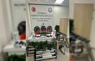 Maltepe’de bir uyuşturucu serası dronla tespit...