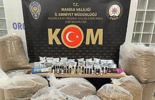 Manisa’da 3 ilçede kaçak tütün operasyonu