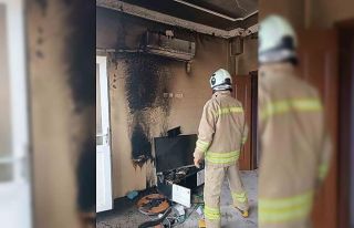 Mardin’de ev yangını