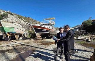 Marmaris Bozburun Tersane bölgesinde yatırım alanlarına...