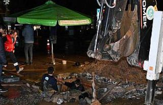 MASKİ’den Manisa altyapısında gece mesaisi