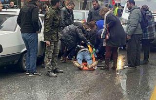 Menteşe’de otomobil yaya çarptı: 1 yaralı