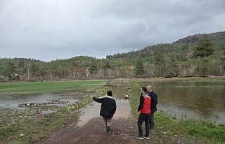 Menteşe’de sağanak yağışların ardından tarım...