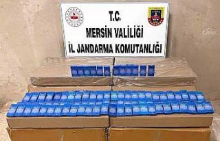 Mersin’de 10 bin 500 paket kaçak sigara ele geçirildi