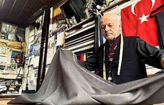Mesleğinde yarım asrı geride bırakan terzi tarihi...