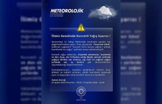 Meteorolojiden Bingöl için kuvvetli yağış uyarısı