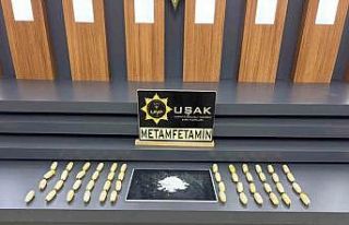 Midelerinden 1 kilo 70 gram metamfetamin çıktı