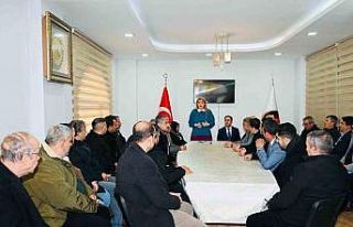 Milletvekili Ölmeztoprak muhtarlarla bir araya geldi