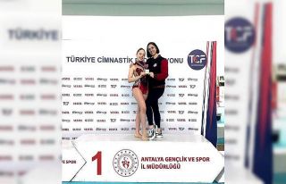 Muratpaşa, cimnastikte Türkiye şampiyonu