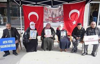 Muş’ta evlat nöbeti devam ediyor