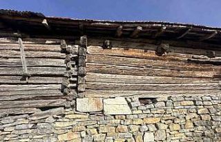 Müze gibi köy: Her duvarlarda tarihi tapınağın...