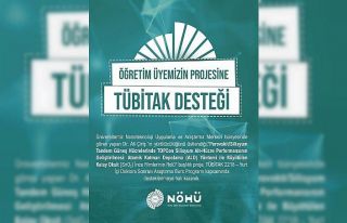 Niğde Ömer Halisdemir Üniversitesi TÜBİTAK desteği...