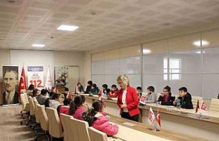 Öğrenciler 112’yi öğrendi