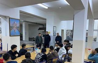 Öğrencilere anlamlı Berat Kandil programı