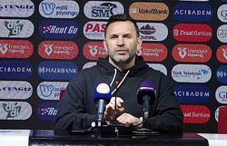 Okan Buruk: "Zor bir rakibe karşı galibiyet...