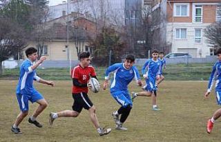Okul sporları ragbi il birinciliği müsabakaları...