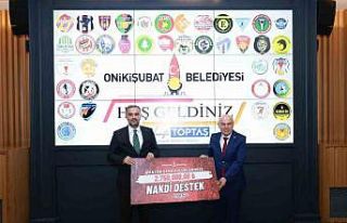 Onikişubat Belediyesi’nden amatör spora destek