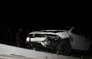 Otomobil fındık bahçesine uçtu: 2 yaralı