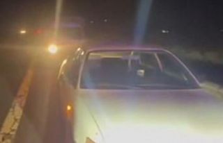 Otoyolda ters yönde ilerleyen 2 sürücüye 23 bin...