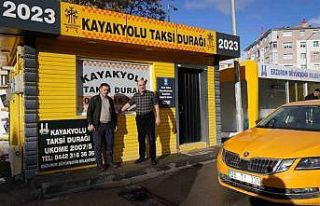 Palandöken’de Taksi Durakları Sıcacık Yuvaya...