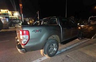 Polisten kaçmaya çalışan alkollü sürücüye...