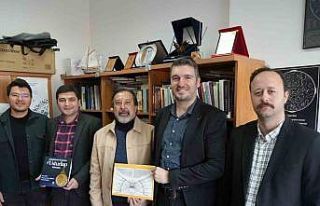 Pompeiopolis Antik Kenti’ndeki güneş saatiyle...