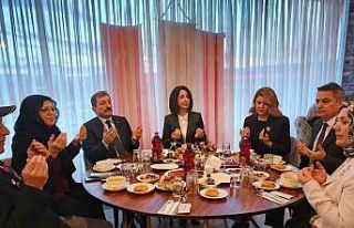 Protokol, Bafra’da şehit yakınları ve gazilerle...