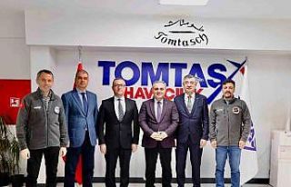 Rektör Altun’dan TOMTAŞ’a ziyaret