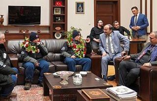 Rektör Çakmak: "Onlarla gurur duyuyoruz"