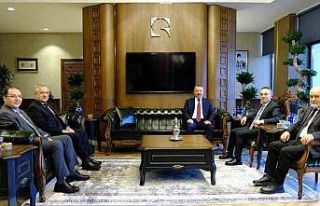 Rektör Kırışık’tan TOGÜ Rektörü Yılmaz’a...