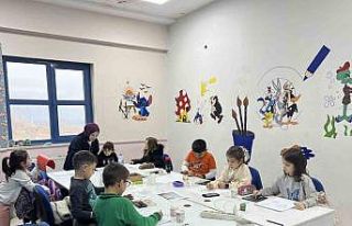 Resim kursu yoğun ilgi görüyor