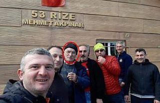 Rize’de hafif ticari araç uçuruma yuvarlandı,...