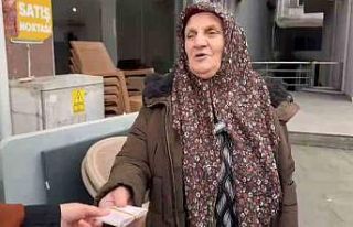 Rize’de, ’insanlık ölmemiş’ dedirten hareket