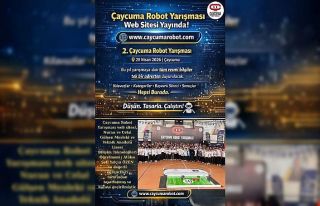 Robot yarışmasının resmi web sitesi yayında
