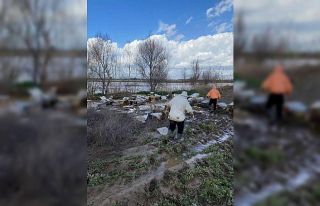 Salihli’de 103 kovan arı sele kapıldı