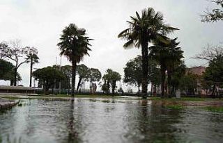 Samsun’a son 3 günde 300 kilo yağış düştü