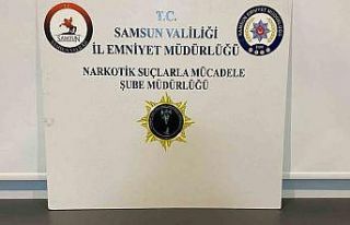 Samsun’da 208 adet uyuşturucu hap ele geçirildi
