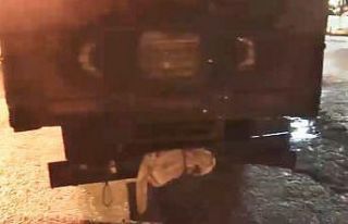 Samsun’da plakası kapalı ve kantara girmeyen araca...