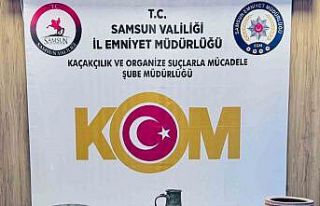 Samsun’da tarihi eser operasyonu: Helenistik sikkeler...