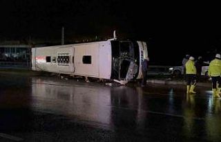 Samsun’daki otobüs kazasında yaralı sayısı...