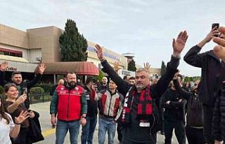 Samsunspor taraftarlarından Thomas Reis’e duygusal...