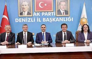 Sanayi ve Teknoloji Bakanı Mehmet Fatih Kacır Denizli...