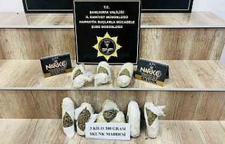 Şanlıurfa’da uyuşturucu operasyonu: 1 tutuklama