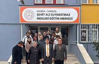 Sarıgöl’de meslek lisesine destek