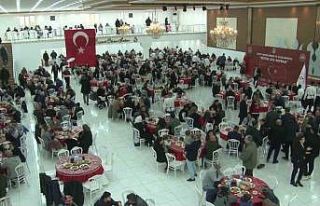 Şehit yakınları ve gaziler iftar programında buluştu