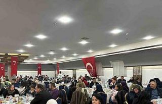 Şehit yakınları ve gaziler iftar sofrasında buluştu