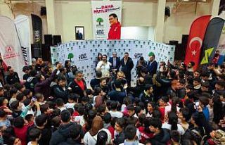 Şehitkamil’de spor dolu buluşma