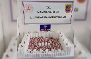 Şehzadeler’de 20 bin 345 sentetik hap ele geçirildi