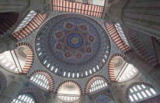 Selimiye Camii’nde tartışma konusu olan kubbe...