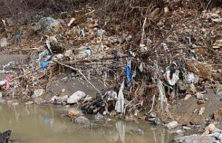 Selin ardından oluşan plastik atıklar dikkat çekti